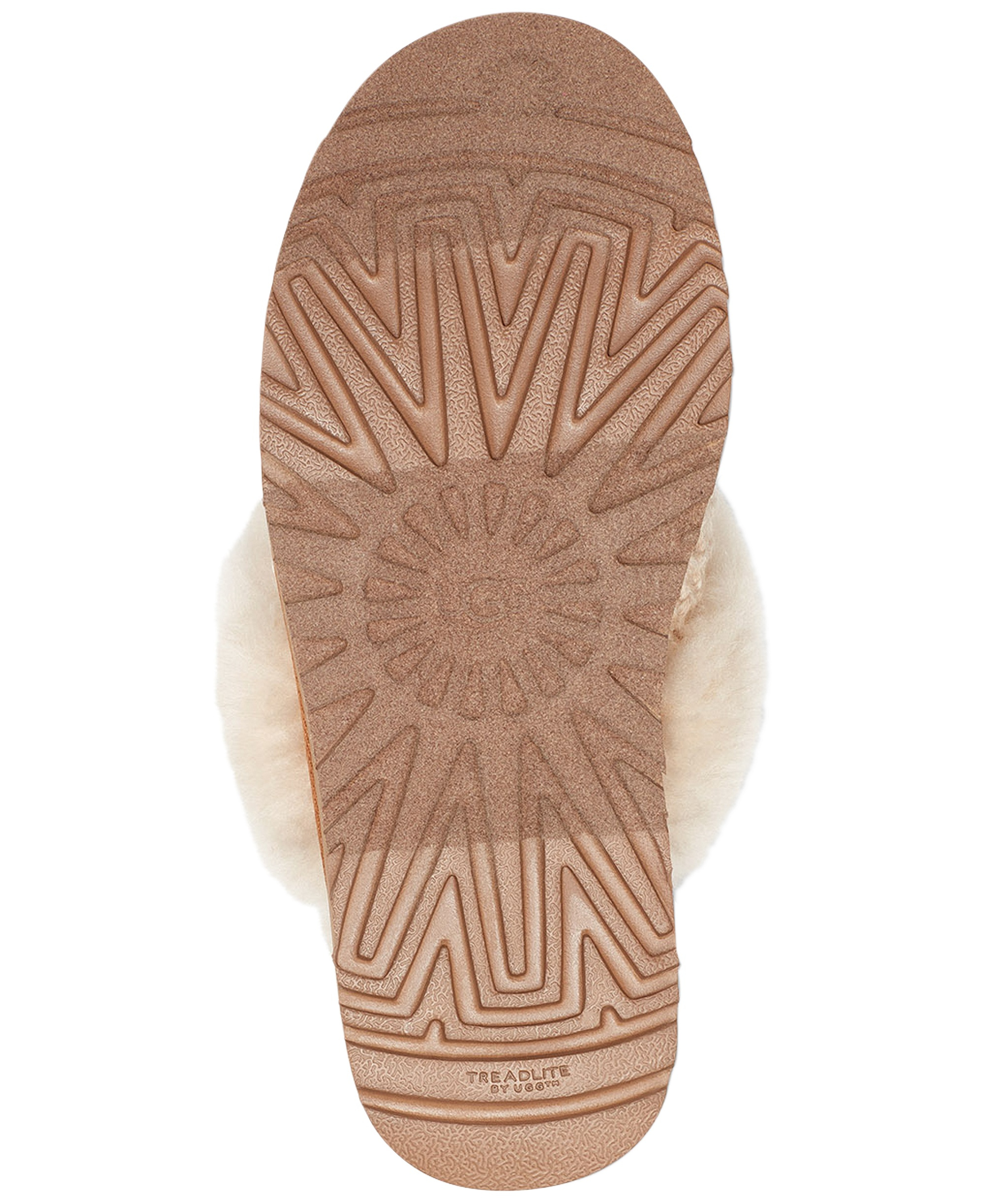 UGG® Women's Cozy Faux-Shearling Round Toe Slippers - Cream