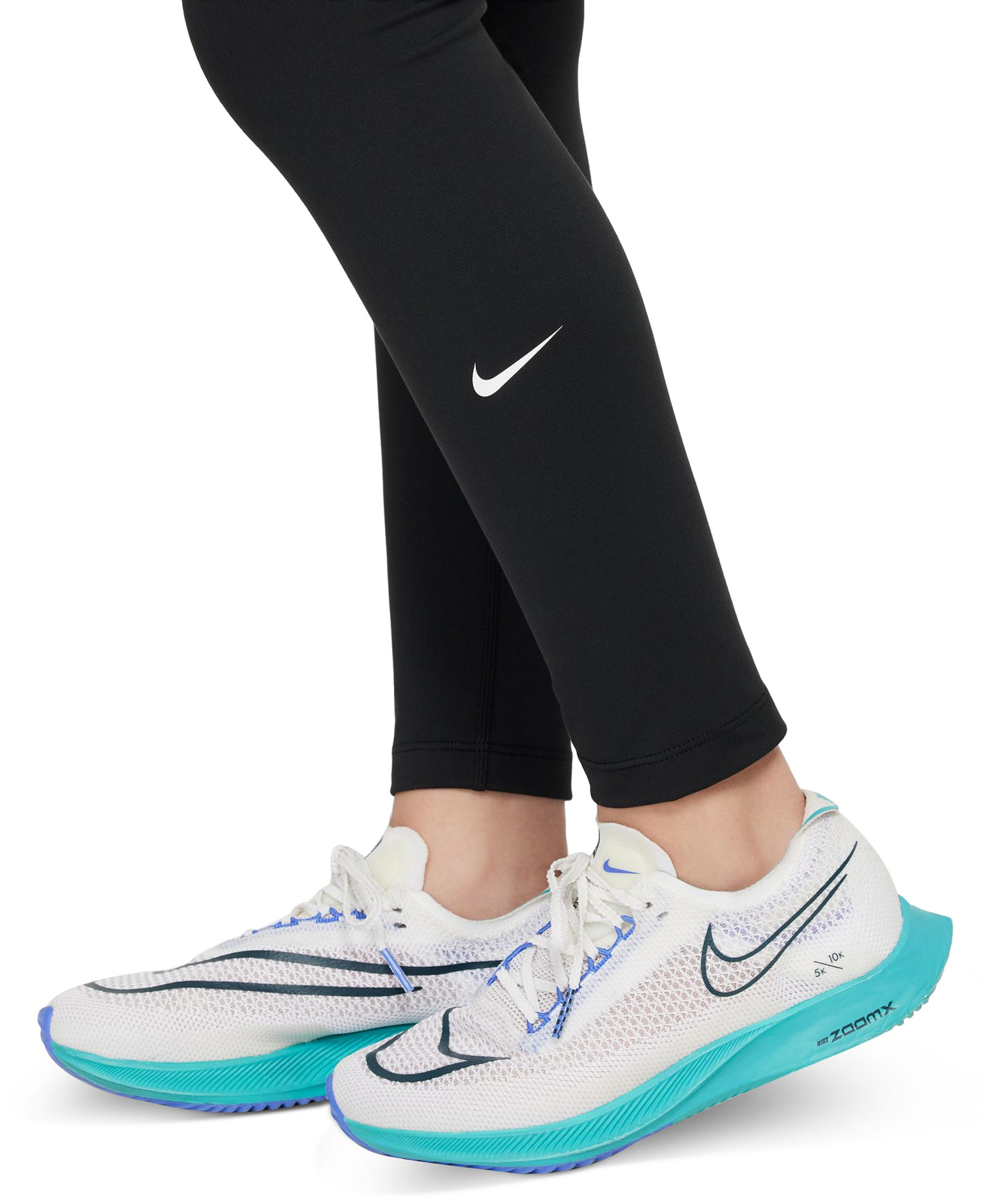 Nike Girls' 7-16 One Dri-FIT High-Waisted Leggings - Black