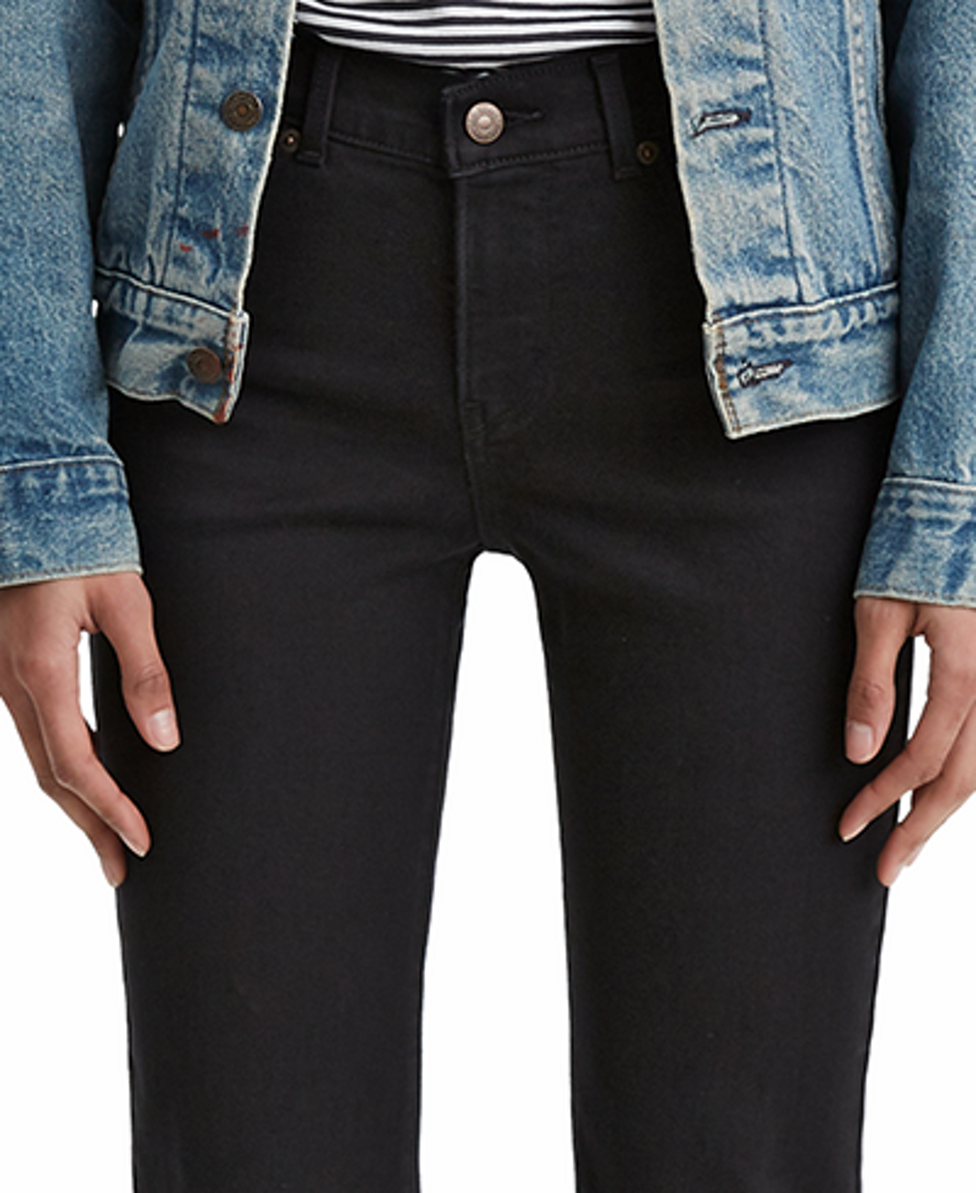 Levi's Women's Casual Classic Mid Rise Bootcut Jeans - Soft Black