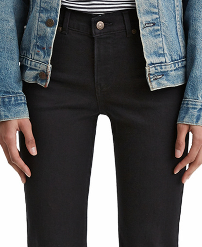 Levi's Women's Casual Classic Mid Rise Bootcut Jeans - Soft Black