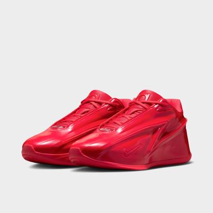 Nithtke KD 19 Basketball Shoes - University Red/Stadium Green/University Gold - Both shoes facing left