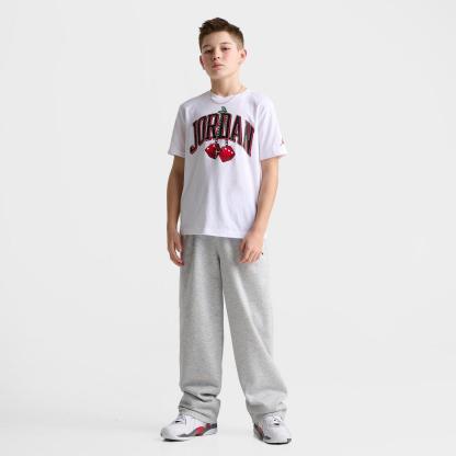 Big Kids' Jordan AJ13 Cherry Dice T-Shirt - White - view 2