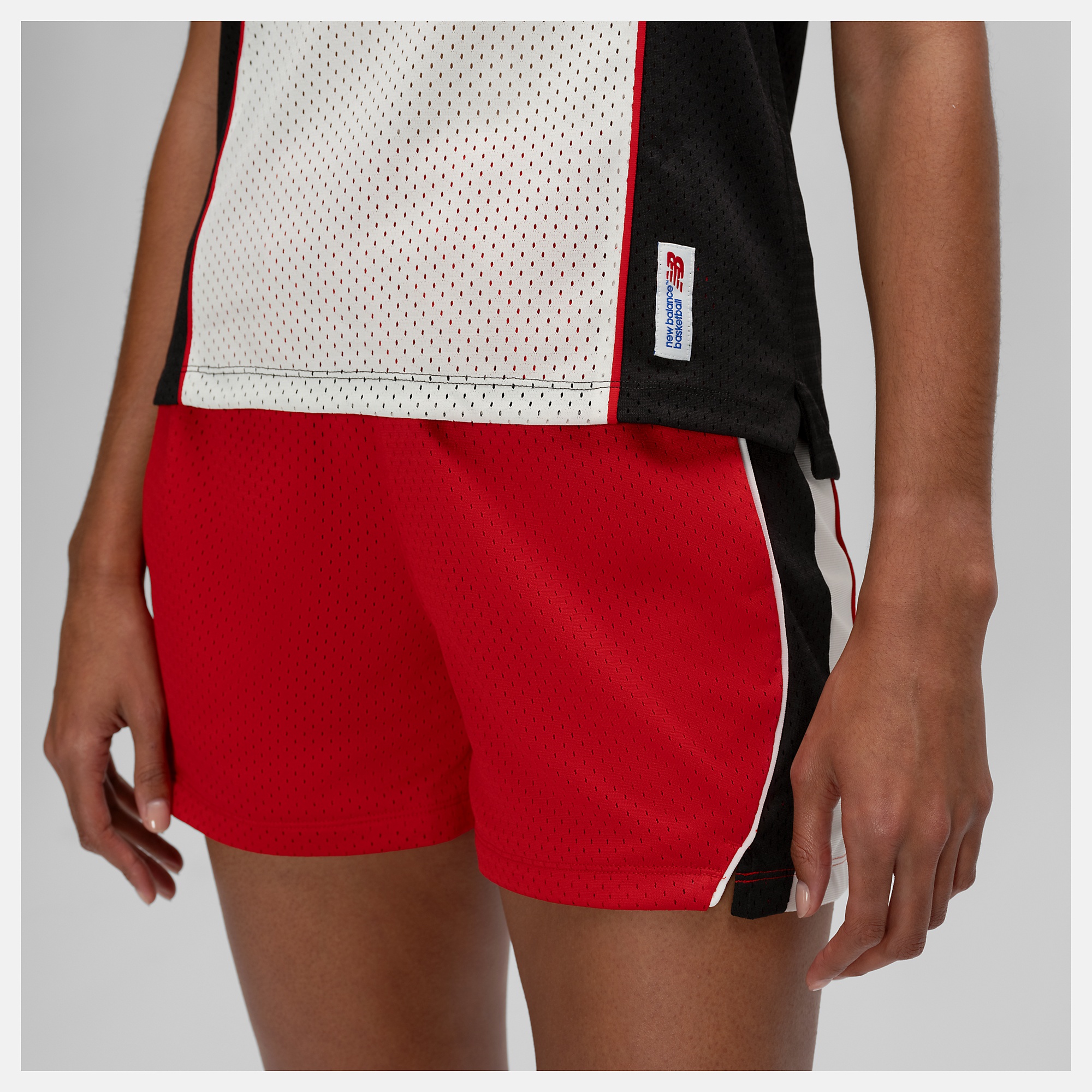 New Balance Basketball Performance Mesh Short, WB61O09QTRE