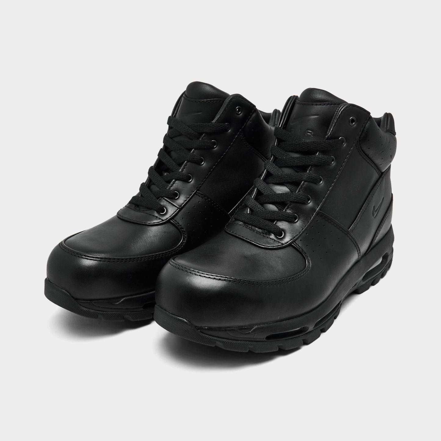 Men's Nithtke Air Max Goadome Boots - Black/Black/Black - Both shoes facing left