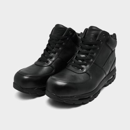 Men's Nithtke Air Max Goadome Boots - Black/Black/Black - Both shoes facing left
