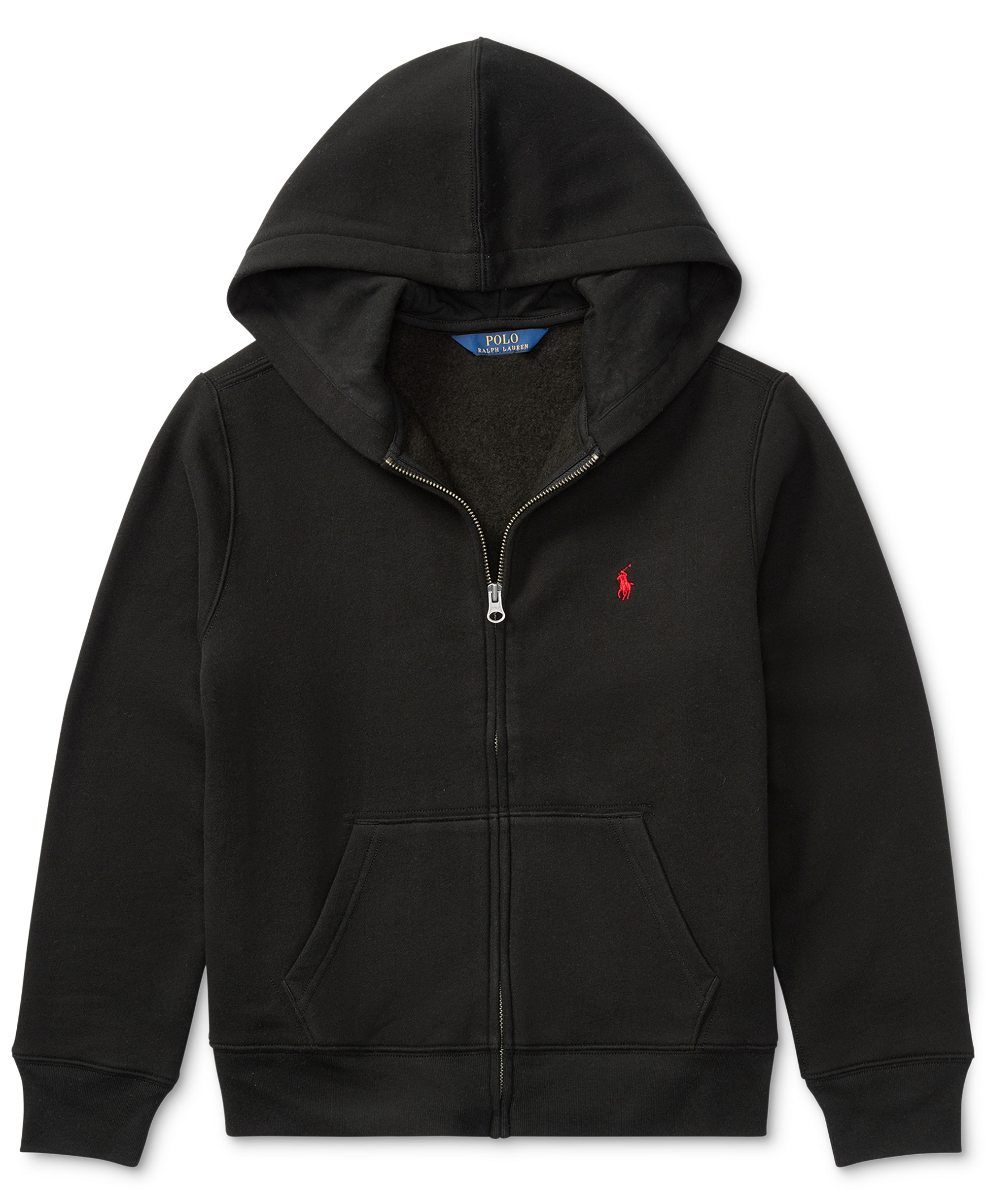 Polo Ralph Lauren 8-20 Boys' Cotton Fleece Zip Up Hoodie - Black
