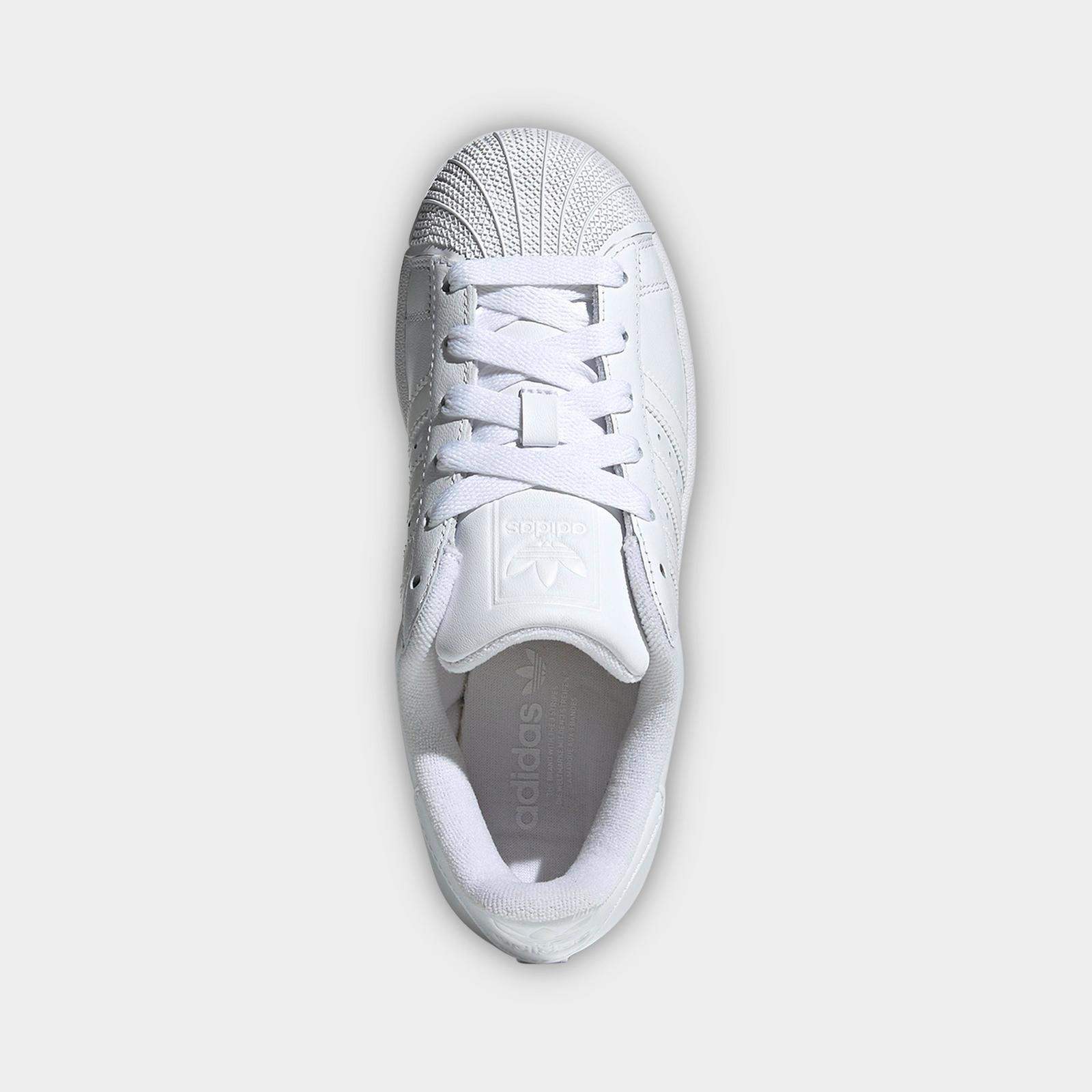 Big Kids' adidas Originals Superstar II Casual Shoes - White/White/White - view 5