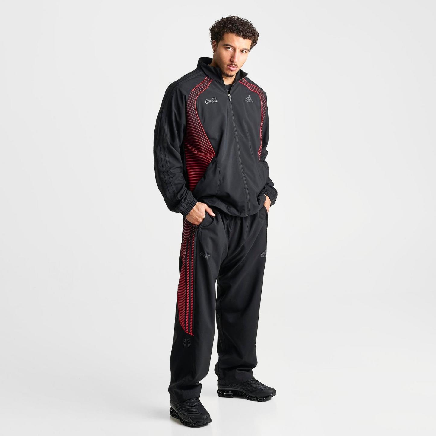 Men's adidas x Coca-Cola Teamgeist Track Pants - Black - view 2