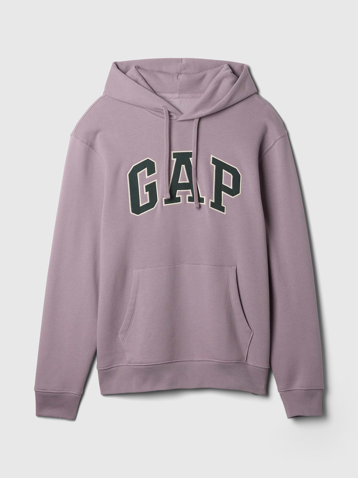 Adult VintageSoft Arch Logo Hoodie - dusty mauve