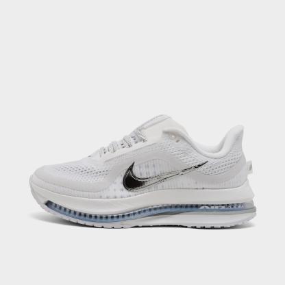 Women's Nike Pegasus Premium Running Shoes - White/Metallic Silver