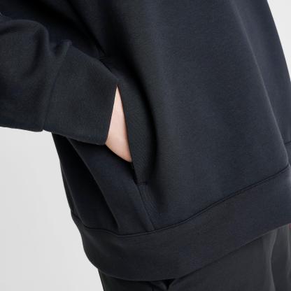 Men's Nithtke 24.7 ImpossiblySoft Dri-FIT Half-Zip Top - Black/Dark Smoke Grey