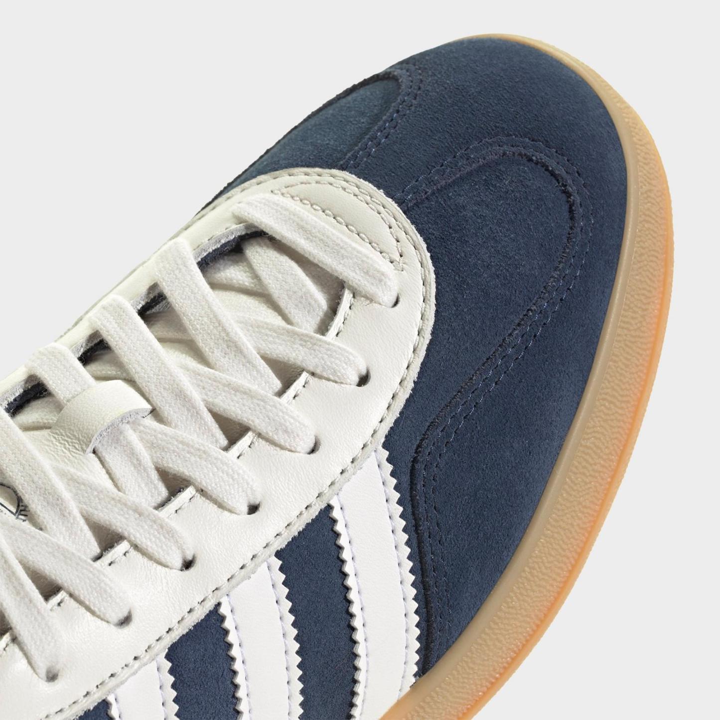 Men's adidas Originals Gazelle Indoor Casual Shoes - Night Indigo/White/Gum - view 3