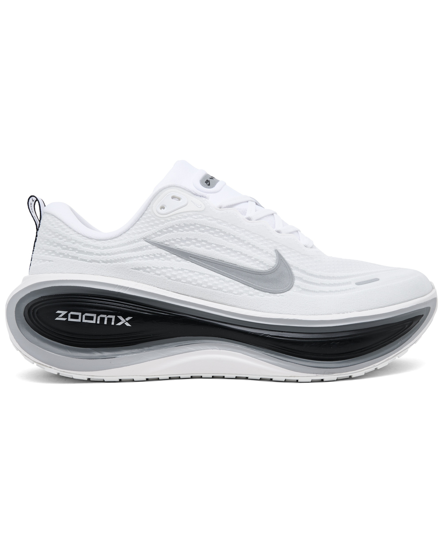 Nike Men's Vomero Plus Running Sneakers from Finish Line - White, Metallic Silver