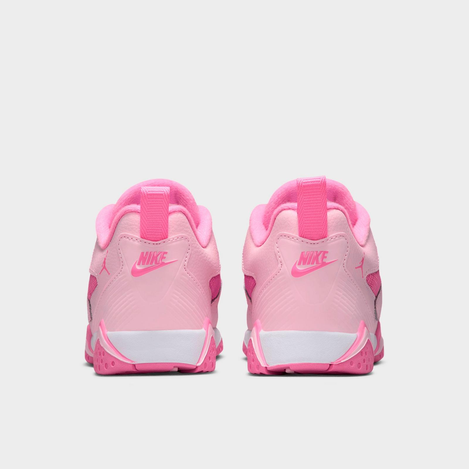 Little Kids' Air Jordan MVP 92 Basketball Shoes - Pink Foam/White/China Rose - view 4