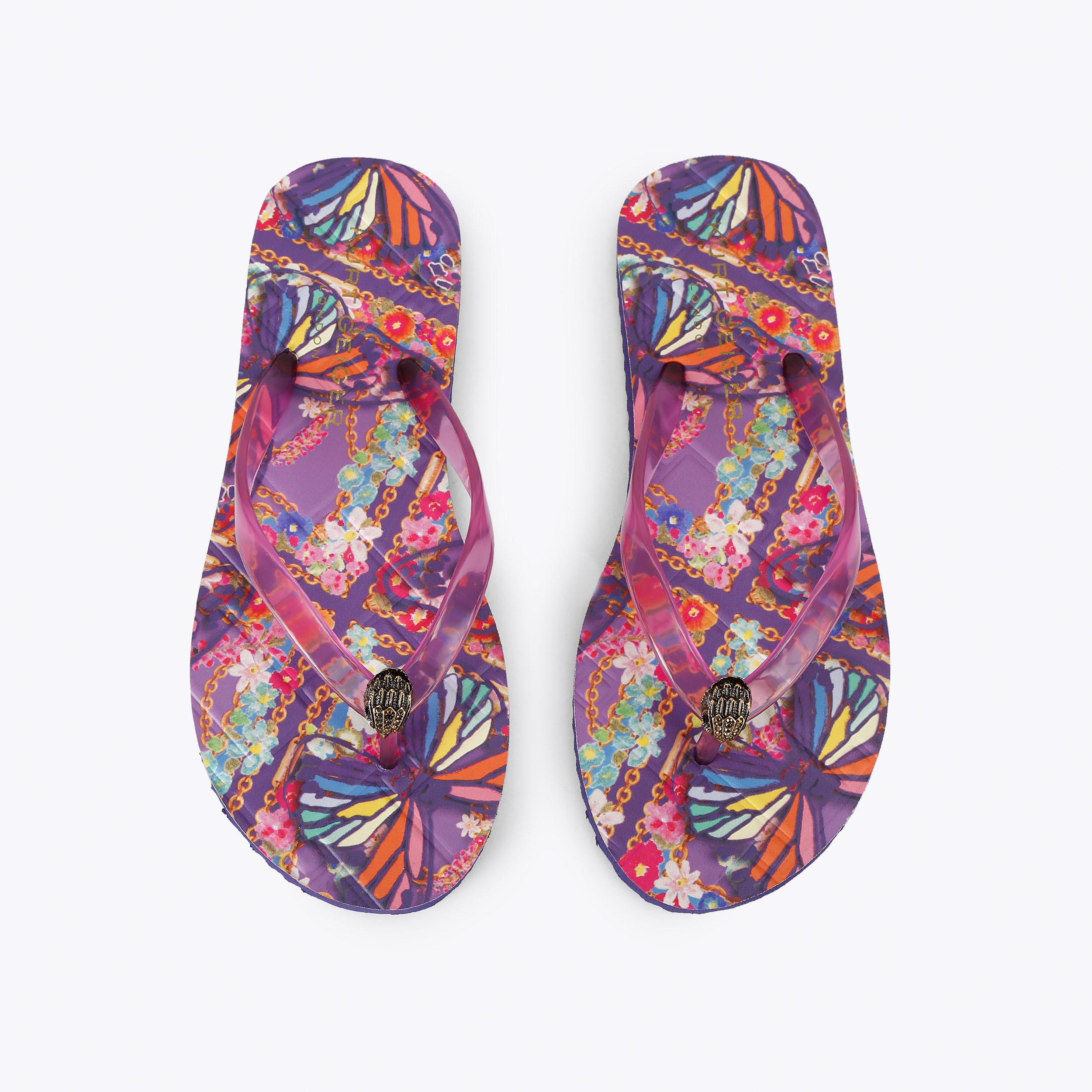 Kurt Geiger London Kensington Flip Flop Sandal - Purple - view 3
