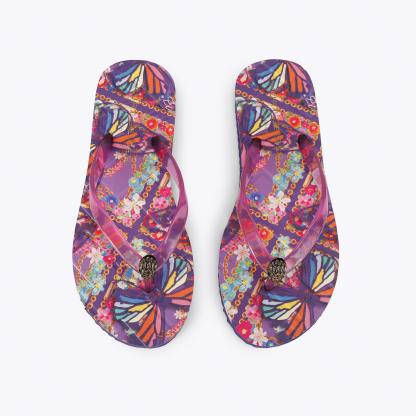 Kurt Geiger London Kensington Flip Flop Sandal - Purple - view 3