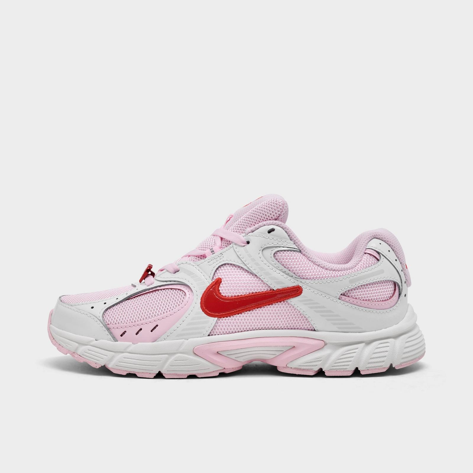 Girls' Big Kids' Nike V5 RNR Casual Shoes - Summit White/Pink Foam/Playful Pink/Light Crimson