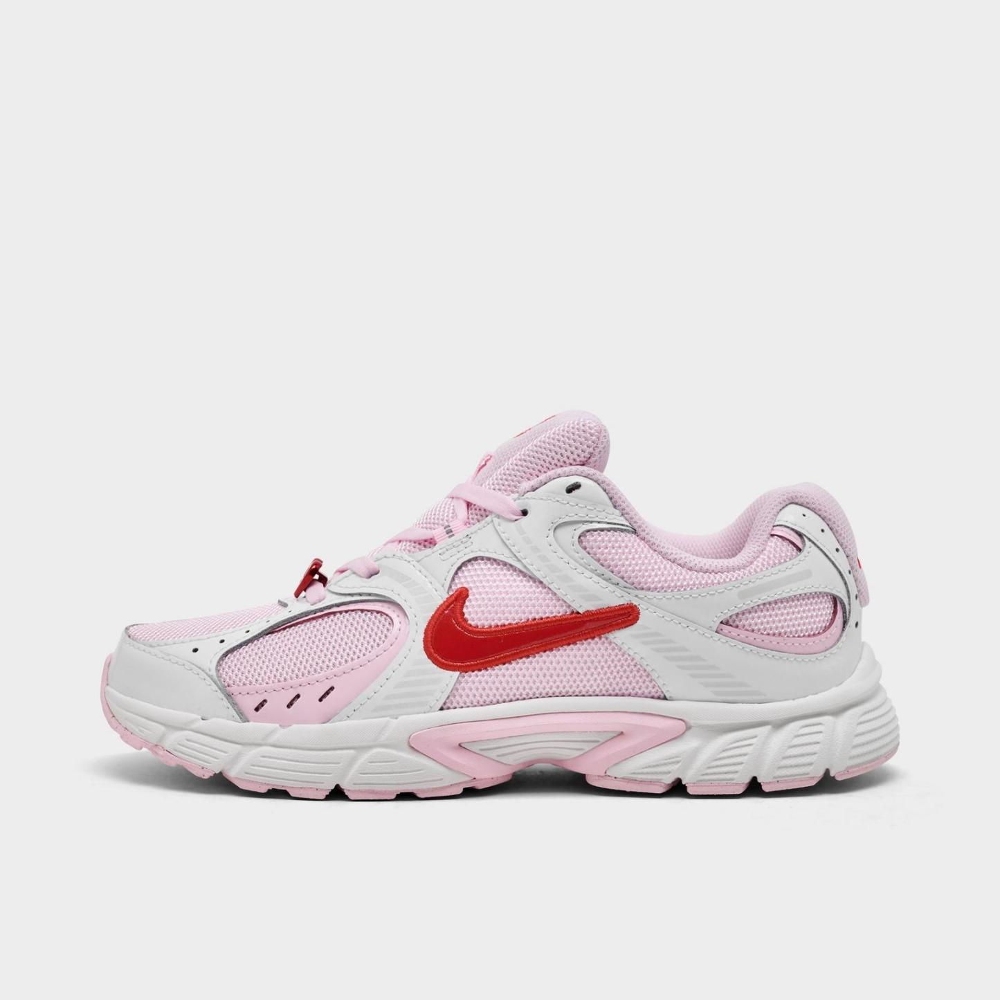 Girls' Big Kids' Nike V5 RNR Casual Shoes - Summit White/Pink Foam/Playful Pink/Light Crimson