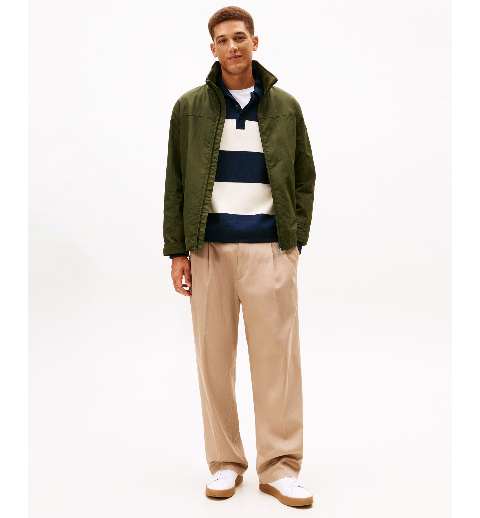 Tommy Hilfiger Men's Regatta Water Resistant Jacket - Arctic Spruce