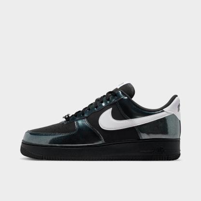 Men's Nike Air Force 1 '07 LV8 SE Glam Rock Casual Shoes - Black/White
