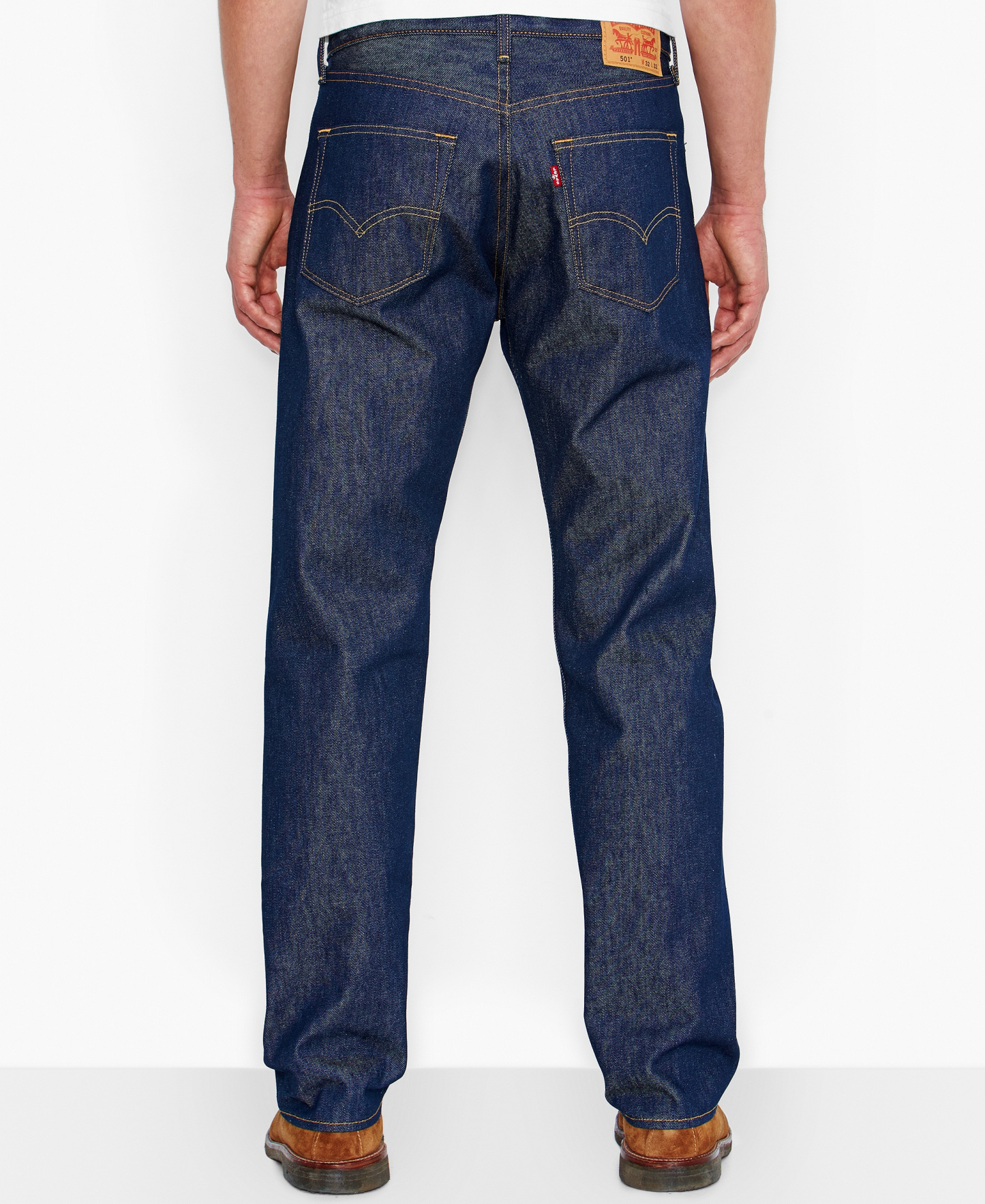 Levi's Men's Big & Tall 501® Original Shrink to Fit Jeans - Rigid