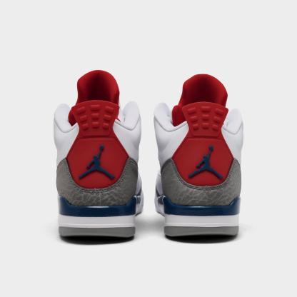 Men's Air Jordan Son of Mars Low Casual Shoes - White/Varsity Red/Light Smoke Grey/True Blue - view 4