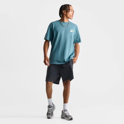 Men's New Balance Heat Map 2000 T-Shirt - Teal - view 2