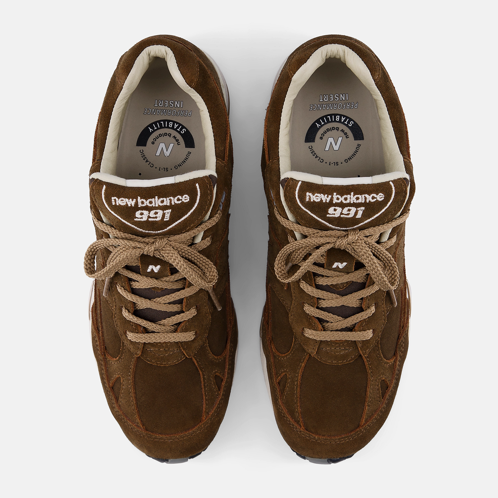 New Balance Made in UK 991V1 Luxe Suede, M991BR1