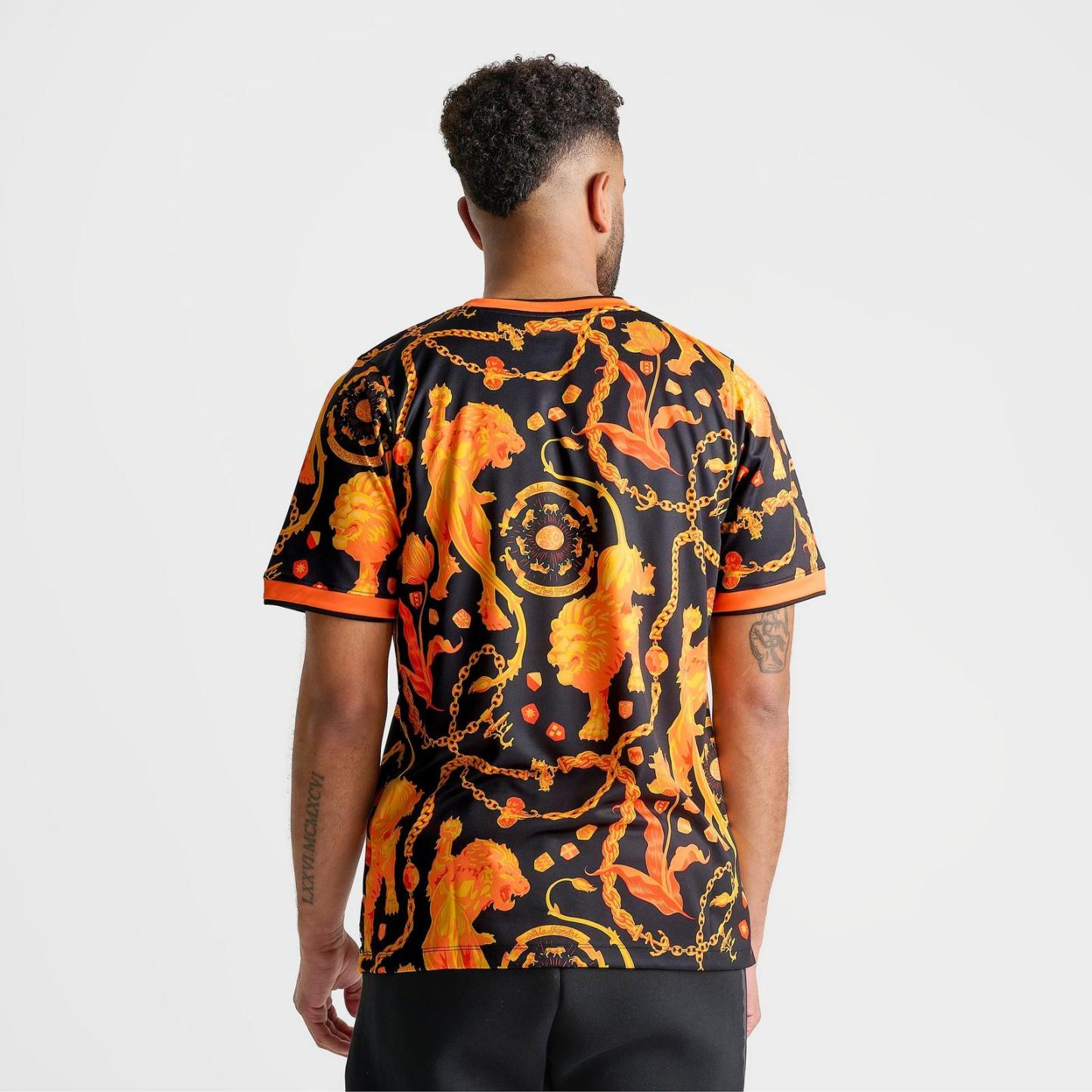 Men's Nike Netherlands x Patta Academy Pro Soccer Top - Hyper Crimson/Black