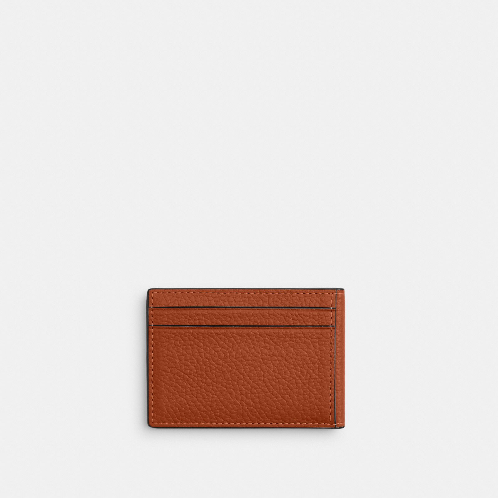 Compact Billfold Wallet - Amber Brown - view 3