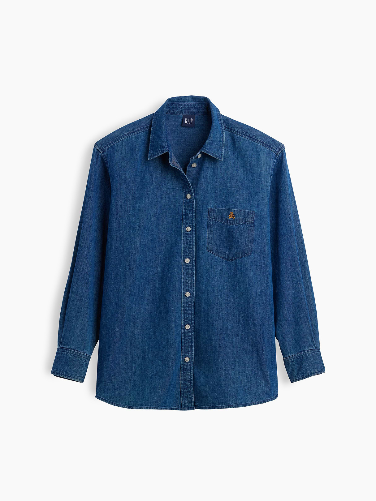 Denim Big Shirt - Medium wash
