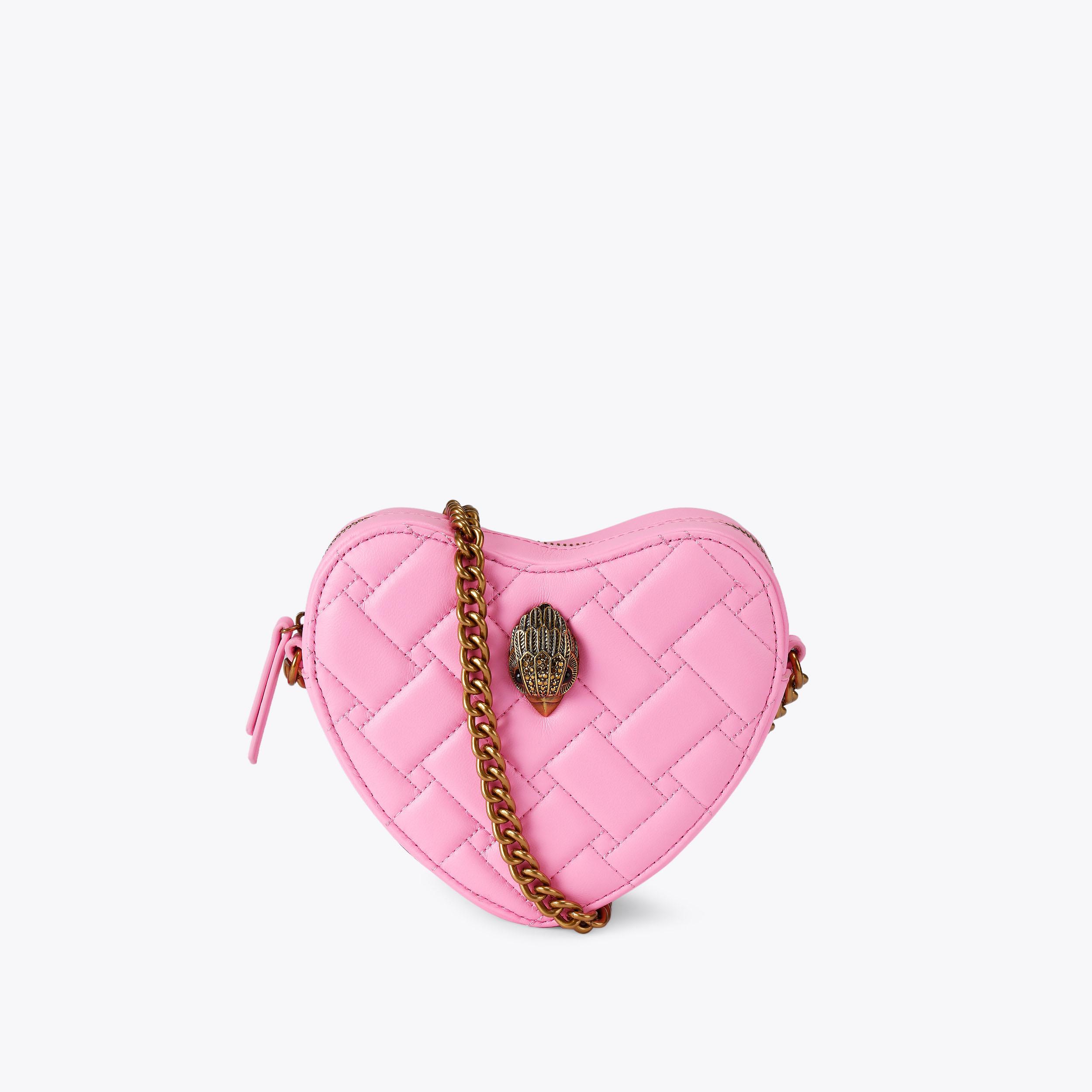 Kurt Geiger London Kensington Heart Cross Body Bag - Pink
