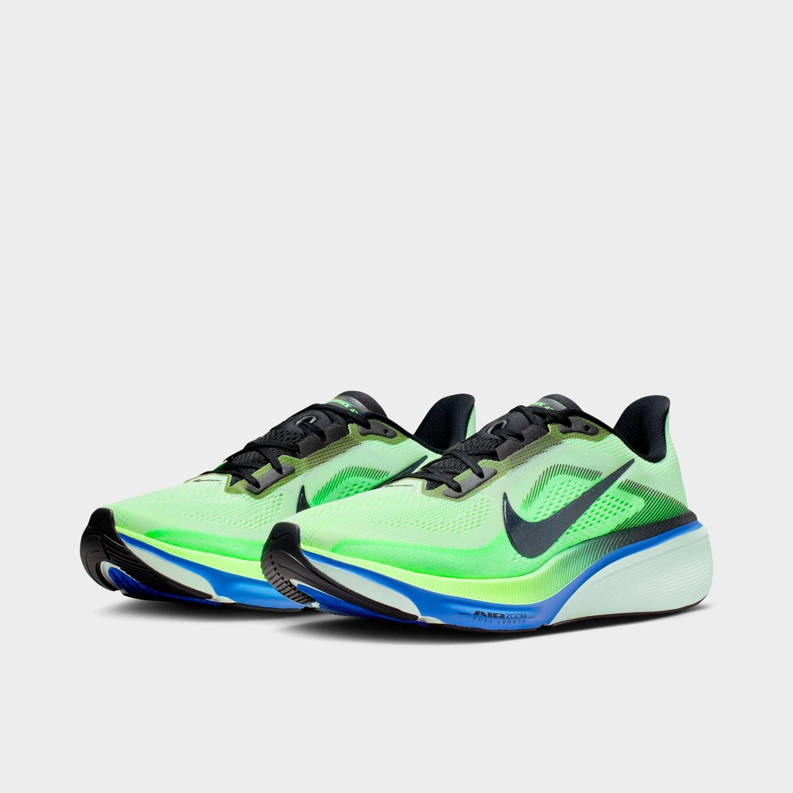 Men's Nike Pegasus 42 Running Shoes - Volt Tint/Sapphire/Lime Blast/Black Spruce