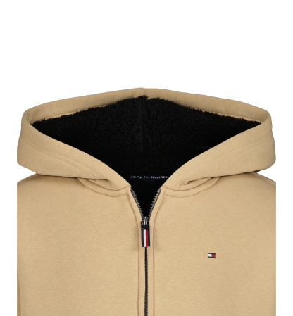 Tommy Hilfiger Boys' Signature Sherpa Lined Full Zip Hoodie - Incense