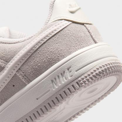 Little Kids' Nithtke Force 1 Low Casual Shoes - Vast Grey/Sail - Detail shot