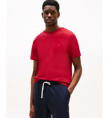 Tommy Hilfiger Men's Essential Regular-Fit T-Shirt - Medium Red