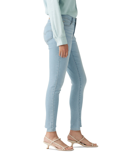 Levi's Women's 711 Mid-Rise Stretch Skinny Jeans - Eternal Indigo Light