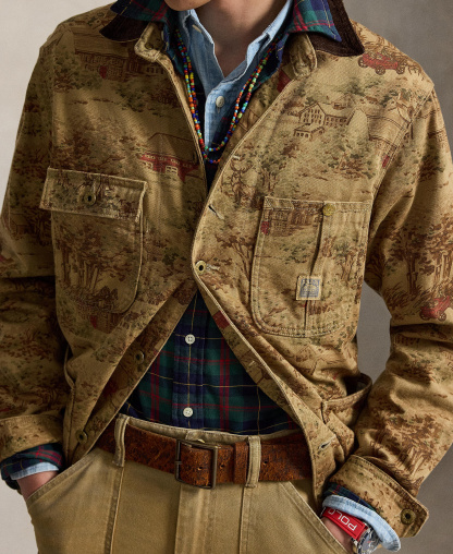 Polo Ralph Lauren Men's Printed Utility Jacket - North Row
