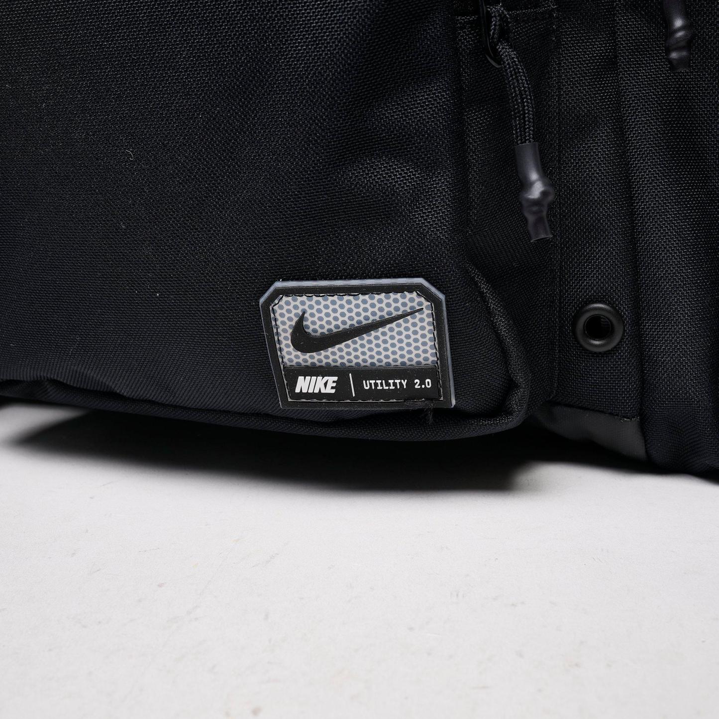 Nithtke Utility Power 2.0 Duffel Bag (Medium, 51L) - Black/Black/White
