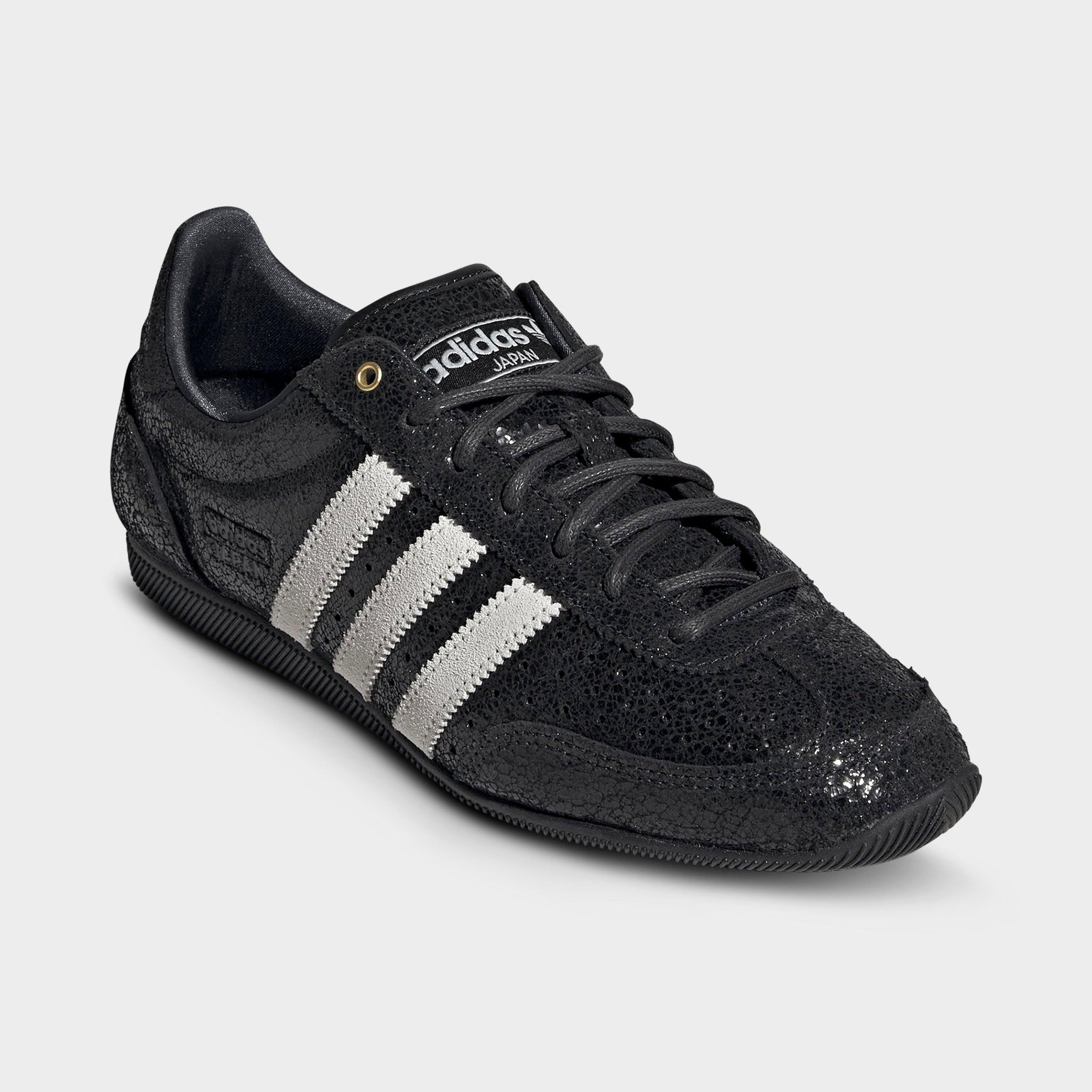 Women's adidas Originals Japan Casual Shoes - Part 1 - Core Black/Cloud White/Night Grey - Both shoes facing left