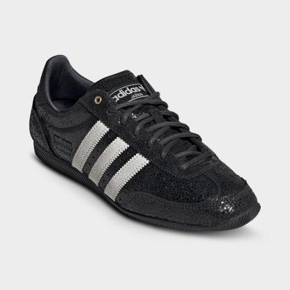 Women's adidas Originals Japan Casual Shoes - Part 1 - Core Black/Cloud White/Night Grey - Both shoes facing left