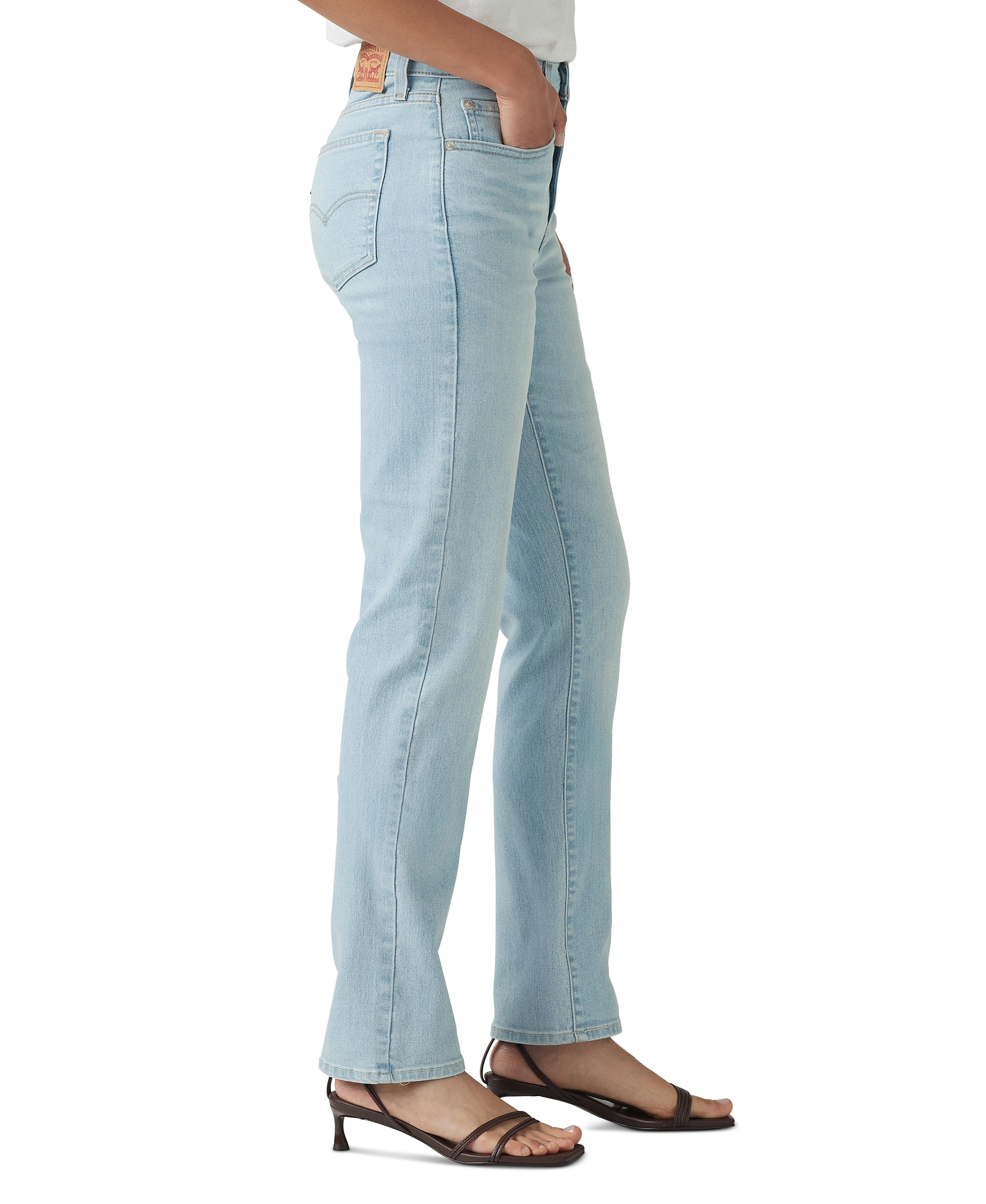 Levi's Women's 724 Straight-Leg Jeans - Eternal Indigo Light