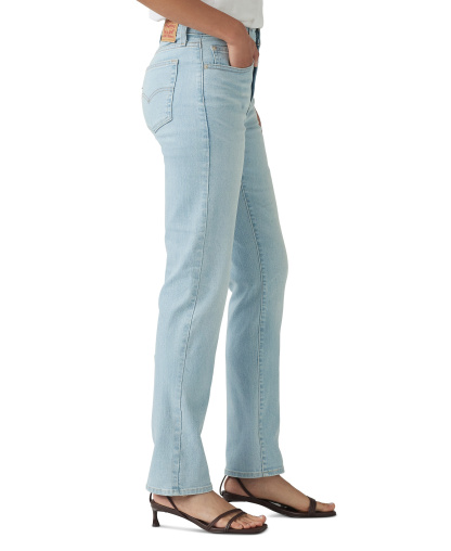 Levi's Women's 724 Straight-Leg Jeans - Eternal Indigo Light