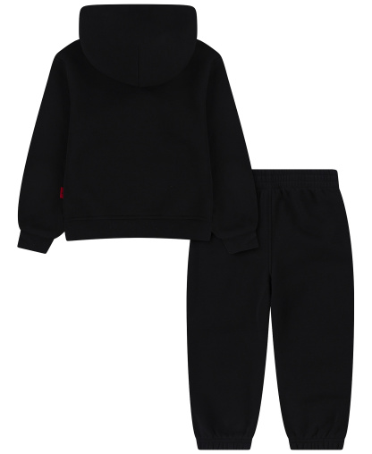 Jordan Toddler Boys' 2T-4T Long-Sleeve Hoodie and Pants, 2-Piece Set - Black