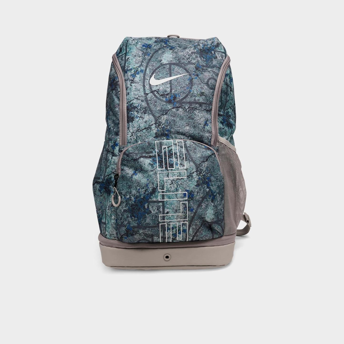 Nike Varsity Hoops Elite Backpack (32L) - Blue Camo Allover Print