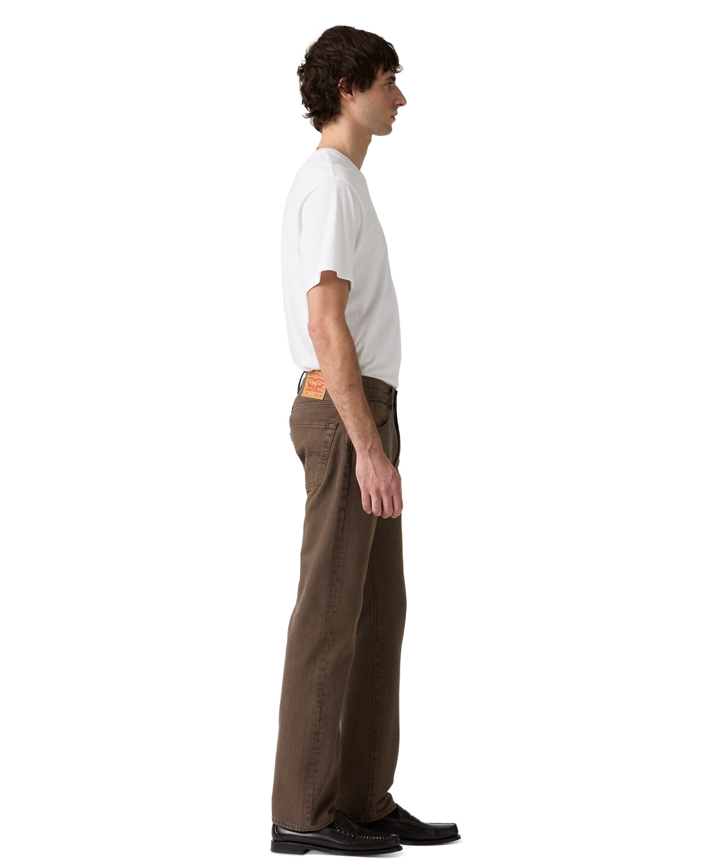 Levi's Men's 501™ Regular-Fit Button Fly Jeans - Brown Times