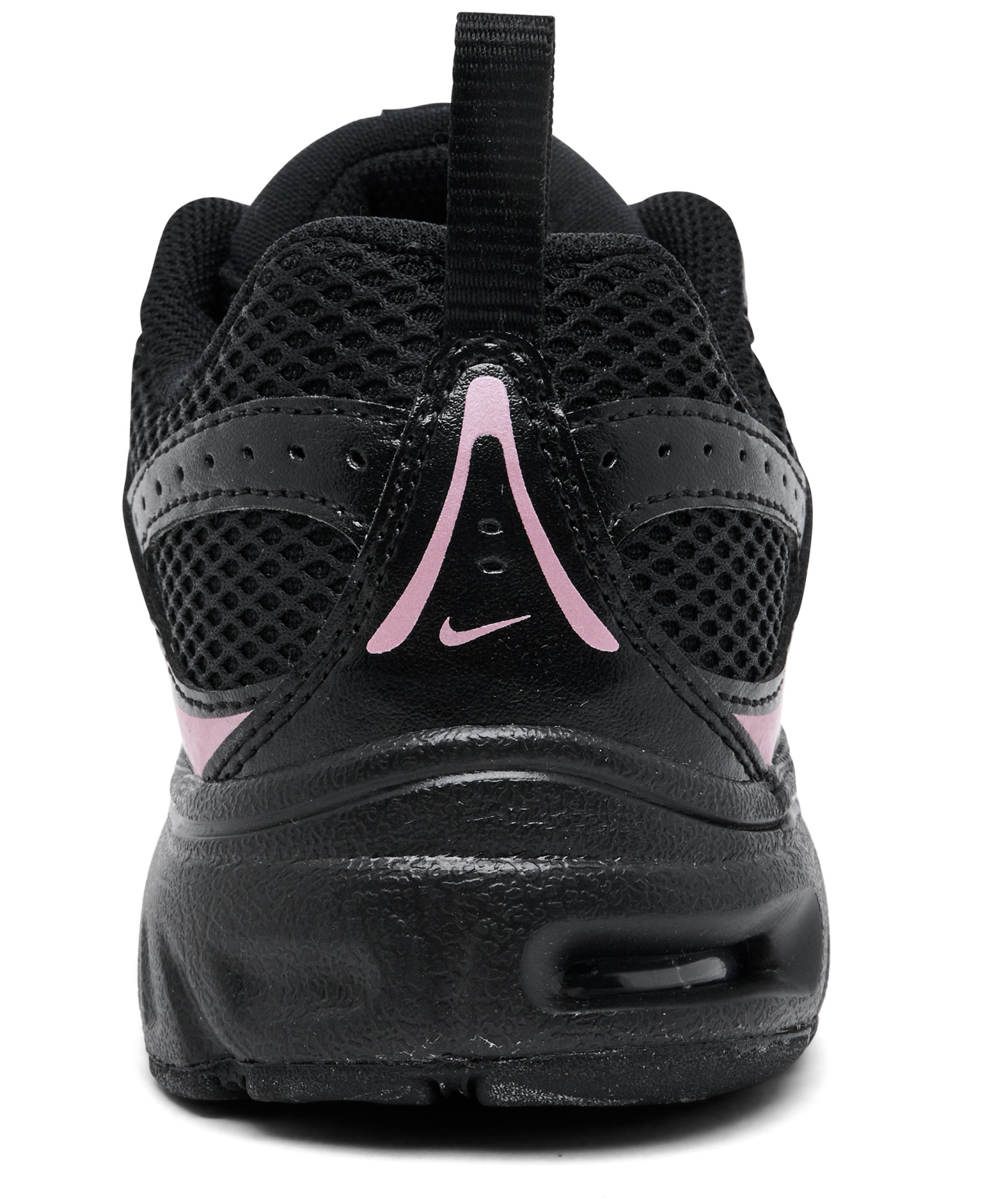 Nike Little Girls Air Max Moto 2K Lifestyle Sneakers from Finish Line - Black, Pink foam