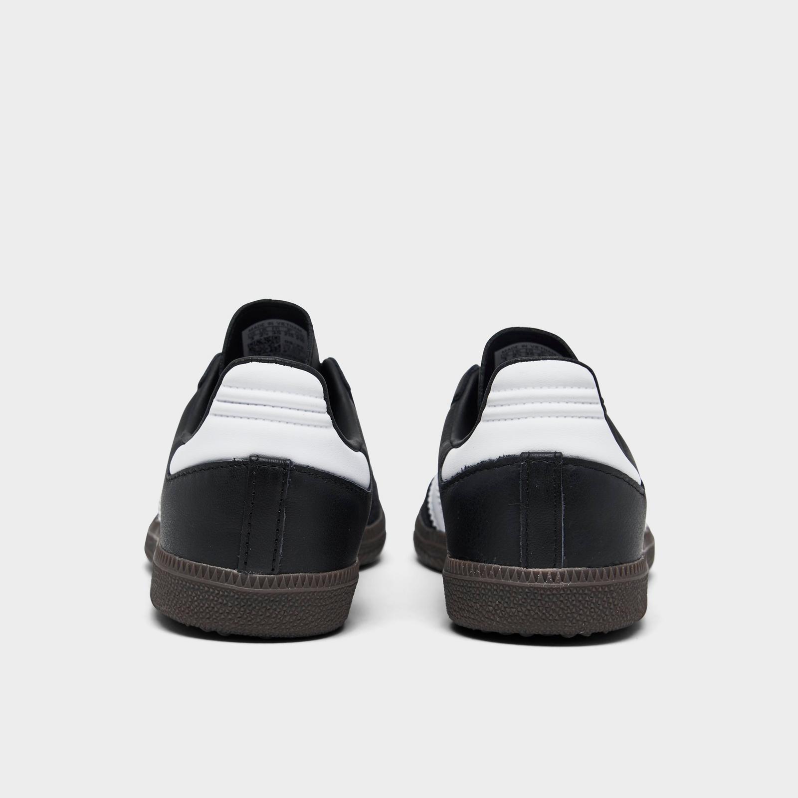Little Kids' adidas Originals Samba OG Casual Shoes - Core Black/Footwear White/Gum 5 - view 4