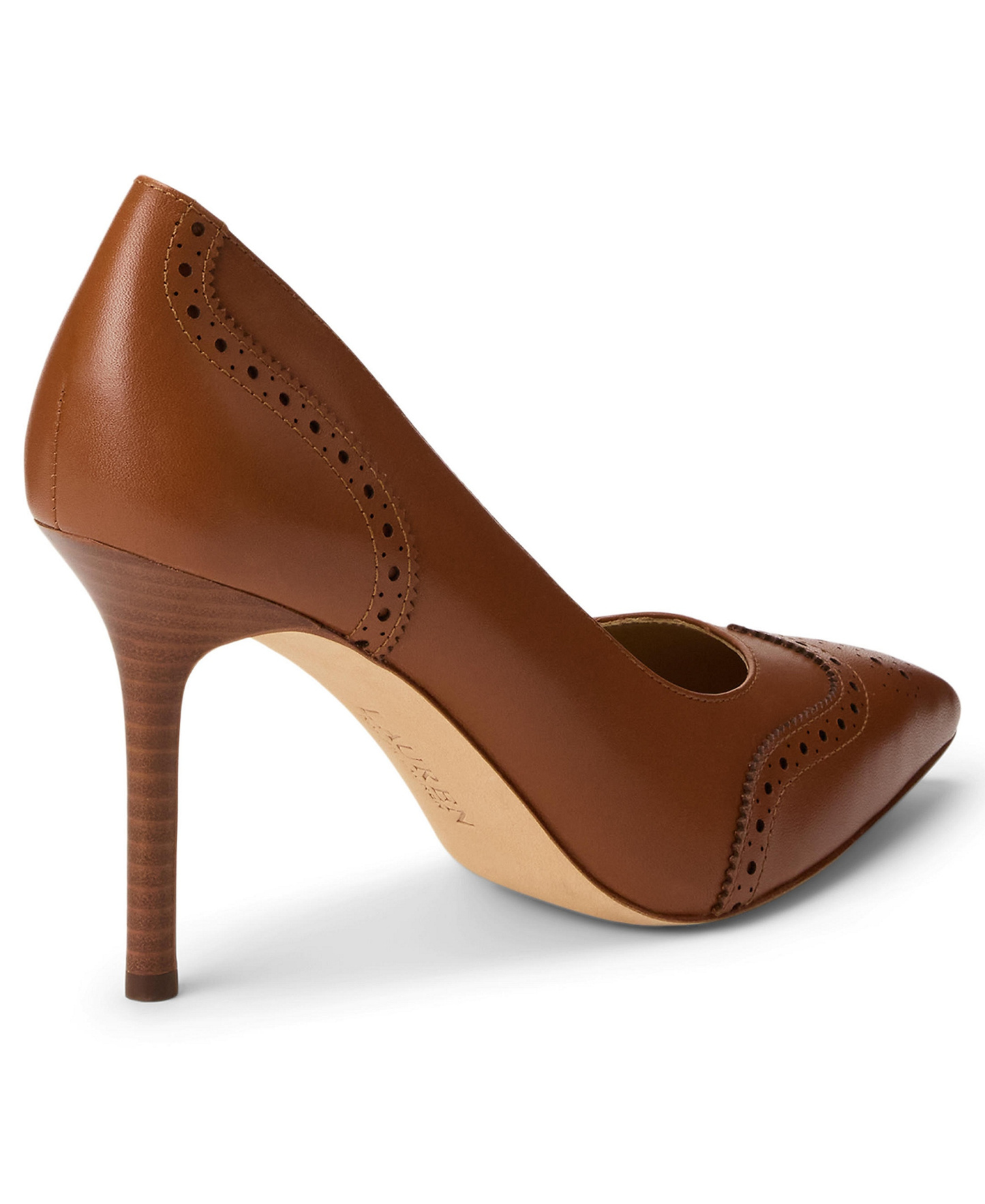Lauren Ralph Lauren Women's Lynden Stiletto Heel Pumps - Lauren Tan