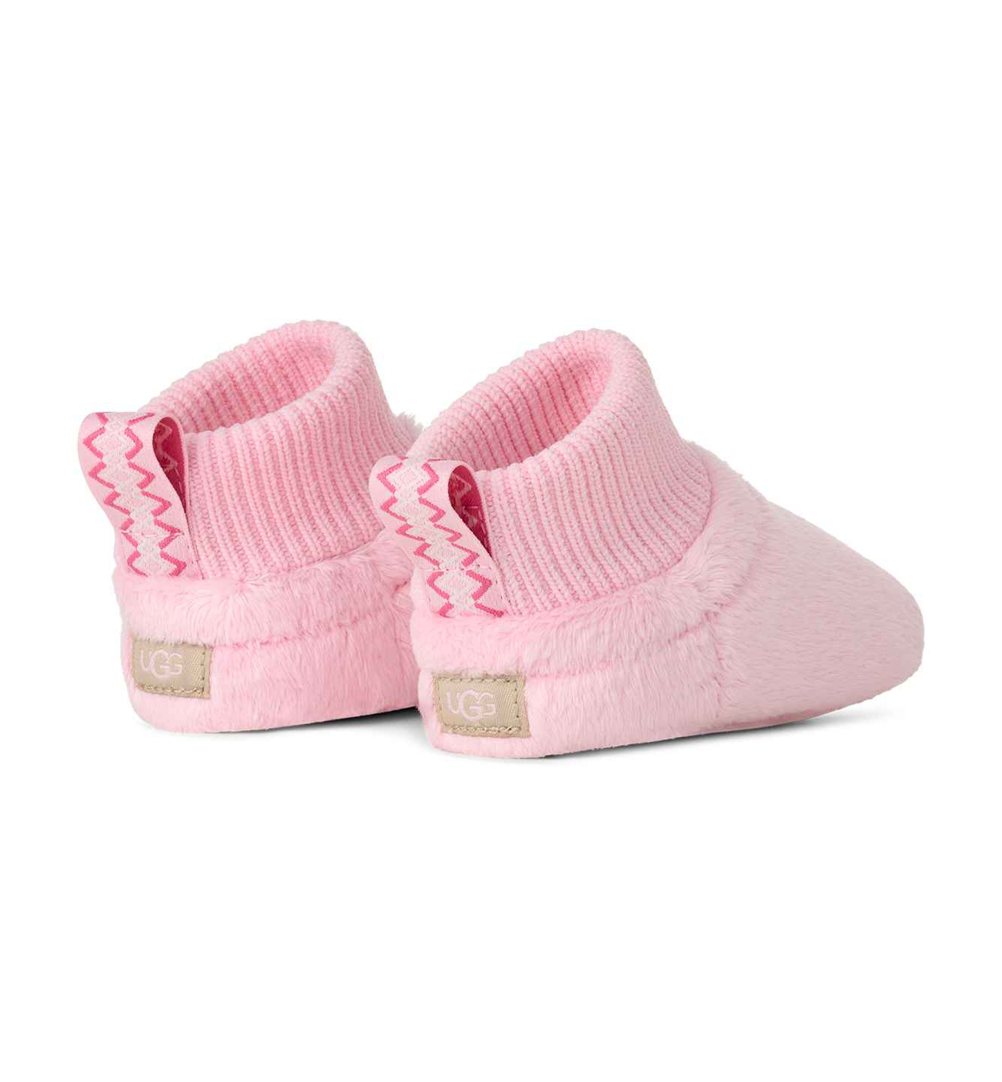 UGG® Baby Nesti Stretch Booties - Ribbon Candy